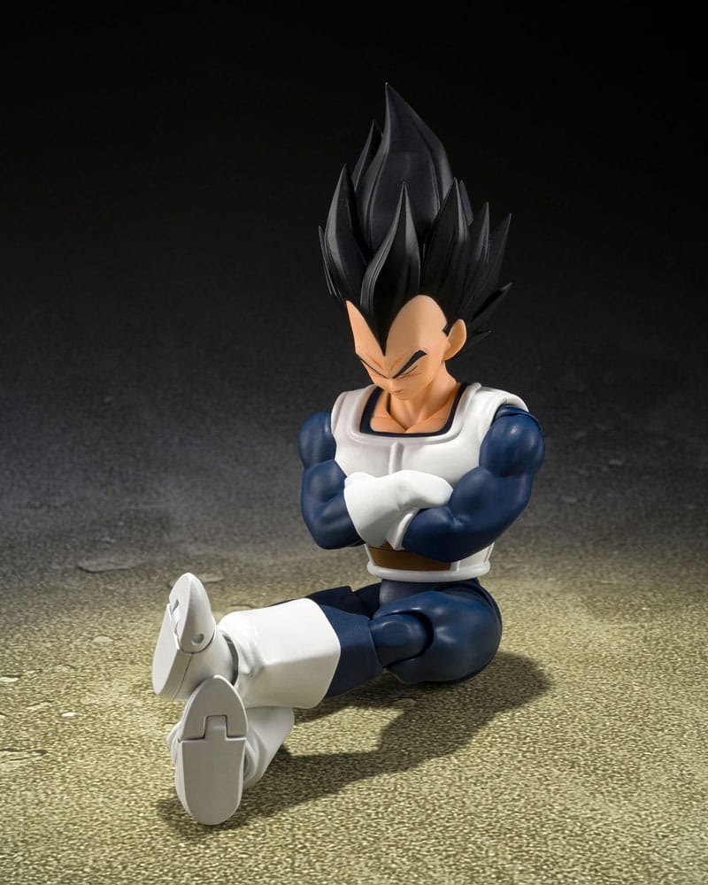 Dragon Ball S.H. Figuarts Action Figure Vegeta Old Battle Clothes 14 cm P034337