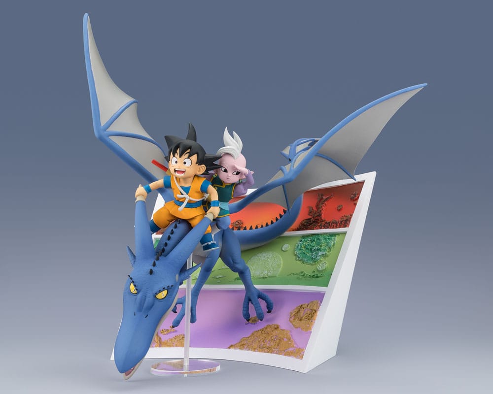 Dragon Ball Figuarts ZERO PVC Statue Son Goku (mini) & Supreme Kai (mini) Welcome to the great Adventure! 23 cm P034341