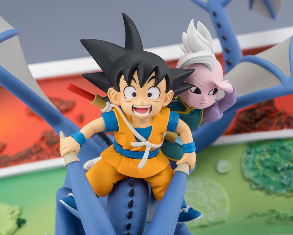 Dragon Ball Figuarts ZERO PVC Statue Son Goku (mini) & Supreme Kai (mini) Welcome to the great Adventure! 23 cm P034341