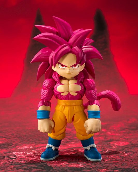 Dragon Ball Daima S.H.Figuarts Action FigureSuper Saiyan Level 4 Son Goku (mini) 8 cm P034361