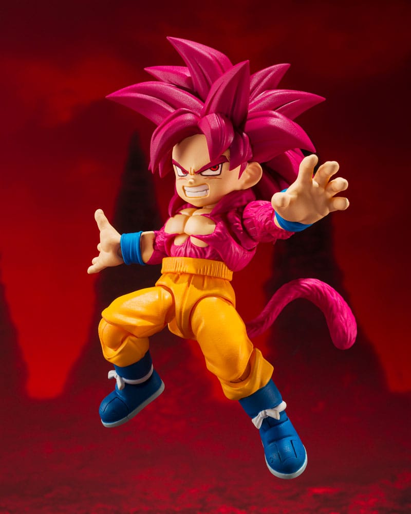 Dragon Ball Daima S.H.Figuarts Action FigureSuper Saiyan Level 4 Son Goku (mini) 8 cm P034361