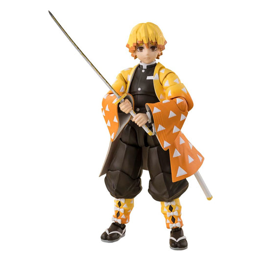 Demon Slayer: Kimetsu no Yaiba S.H.Figuarts Action Figure Zenitsu Agatsuma 14 cm P034369