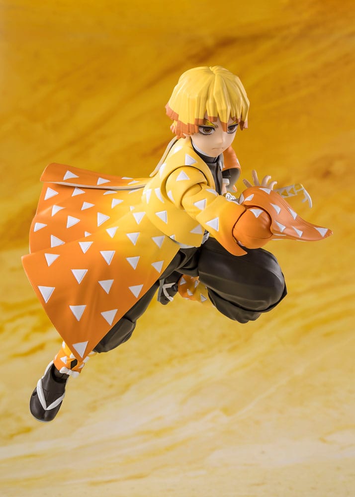 Demon Slayer: Kimetsu no Yaiba S.H.Figuarts Action Figure Zenitsu Agatsuma 14 cm P034369