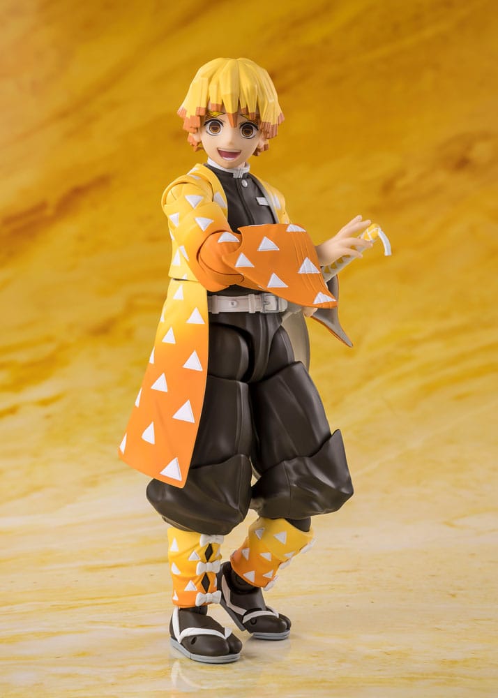 Demon Slayer: Kimetsu no Yaiba S.H.Figuarts Action Figure Zenitsu Agatsuma 14 cm P034369