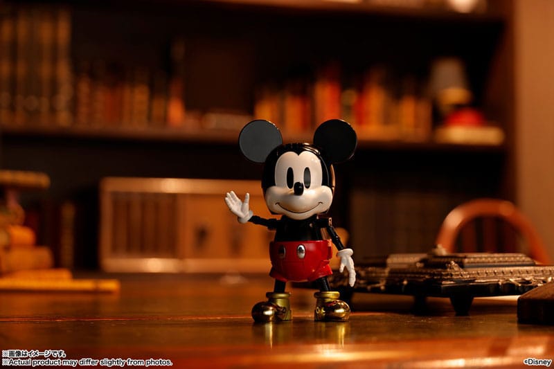 Disney Soul of Chogokin Diecast Action Figure Super Change Mickey Mouse by Kunio Okawara 13 cm P034394