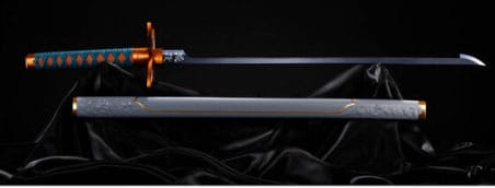 Demon Slayer: Kimetsu no Yaiba Proplica Replica 1/1 Nichirin Sword (Shinobo Kocho) 88 cm P034409