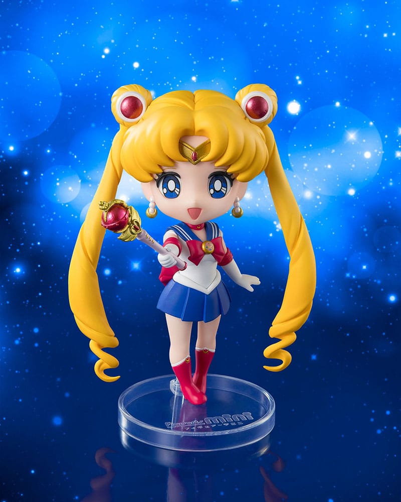 Pretty Guardian Sailor Moon R Figuarts mini Action Figure Sailor Moon Crystal Star Compact Edition 9 cm P034419