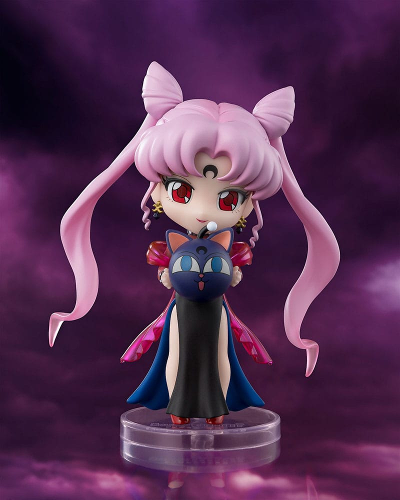 Pretty Guardian Sailor Moon R Figuarts mini Action Figure Black Lady 9 cm P034420