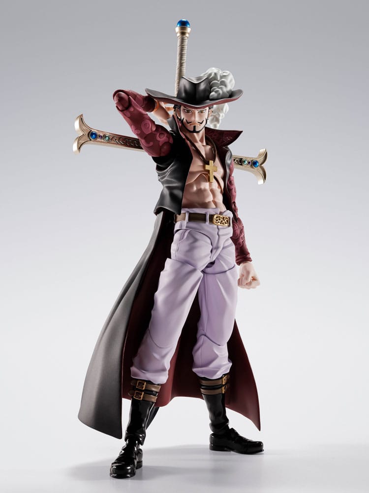 One Piece S.H.Figuarts Action Figure Dracule Mihawk Hawkeye 17 cm P034431