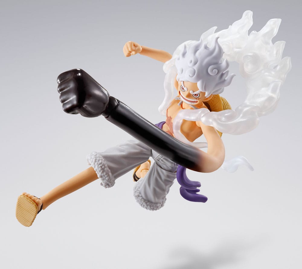 One Piece S.H.Figuarts Action Figure Monkey D. Luffy Gear 5 -Future Island Egghead- 15 cm P034443