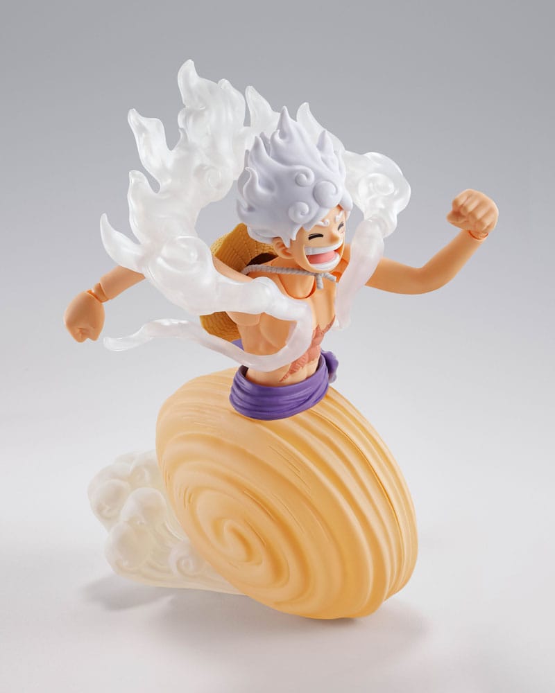 One Piece S.H.Figuarts Action Figure Monkey D. Luffy Gear 5 -Future Island Egghead- 15 cm P034443