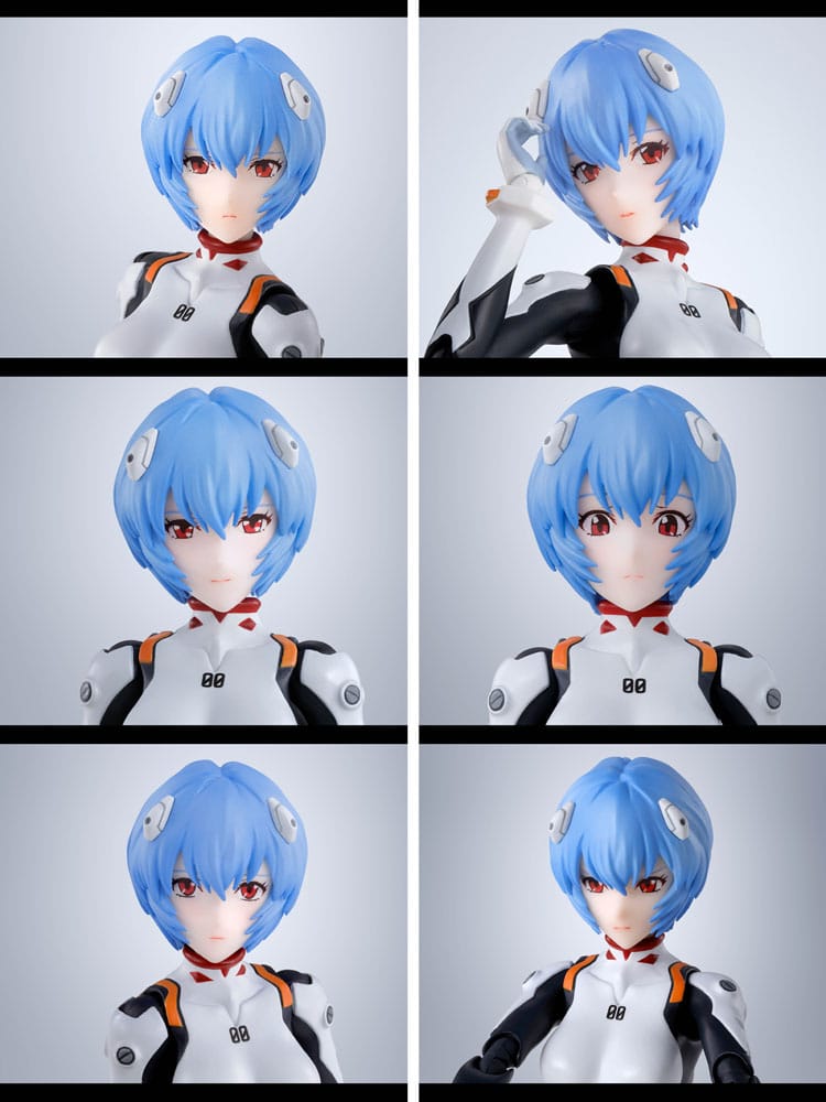 Neonm Genesis Evangelion S.H.Figuarts Action Figure Rei Ayanami 14 cm