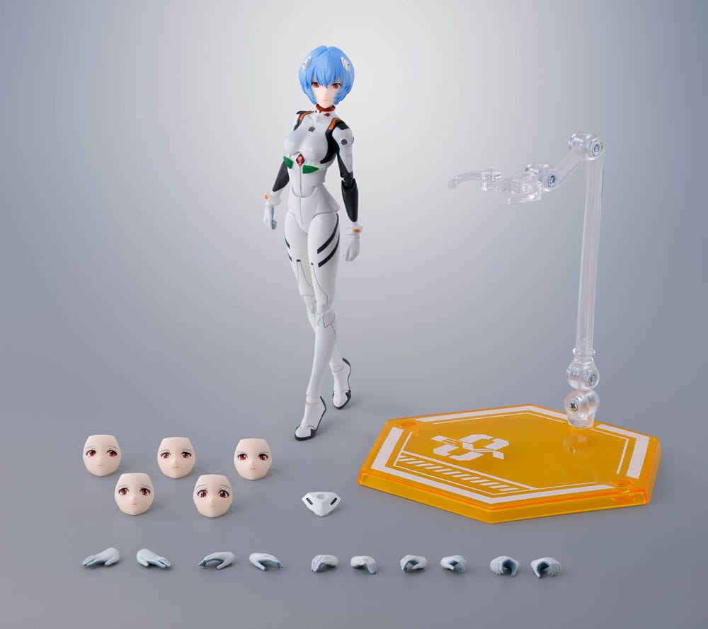 Neonm Genesis Evangelion S.H.Figuarts Action Figure Rei Ayanami 14 cm