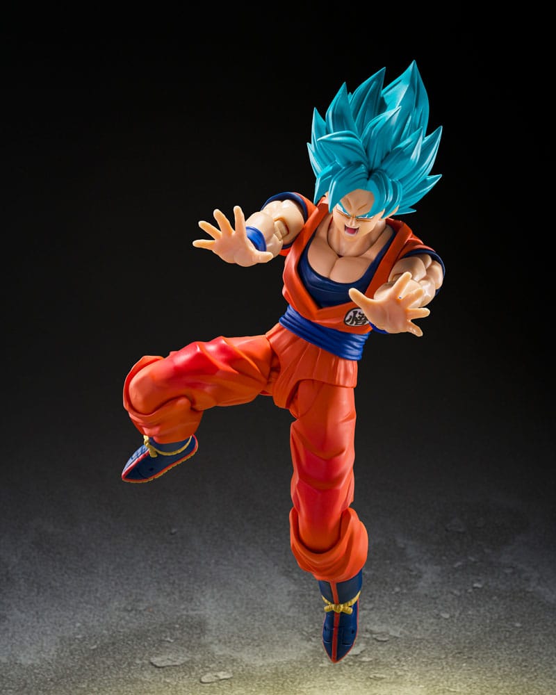 Dragon Ball Super S.H.Figuarts Action Figure Super Saiyan God Super Son Guko (Blue power transcending Limits) 15 cm P069209