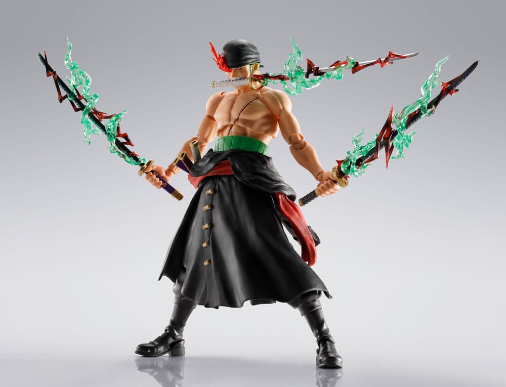 One Piece S.H.Figuarts Action Figure Roronoa Zoro The King of Hell 15 cm P065588