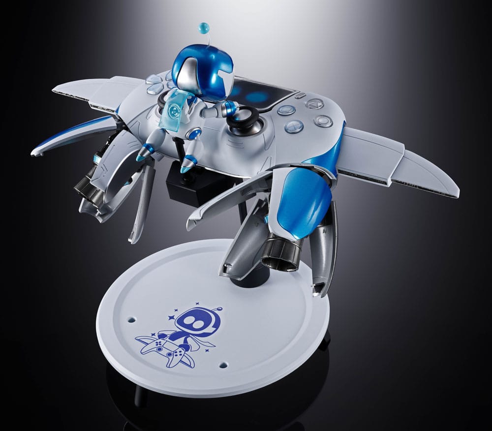 Astro Bot Chogokin Action Figure Astro Bot & Dual Speeder P067894