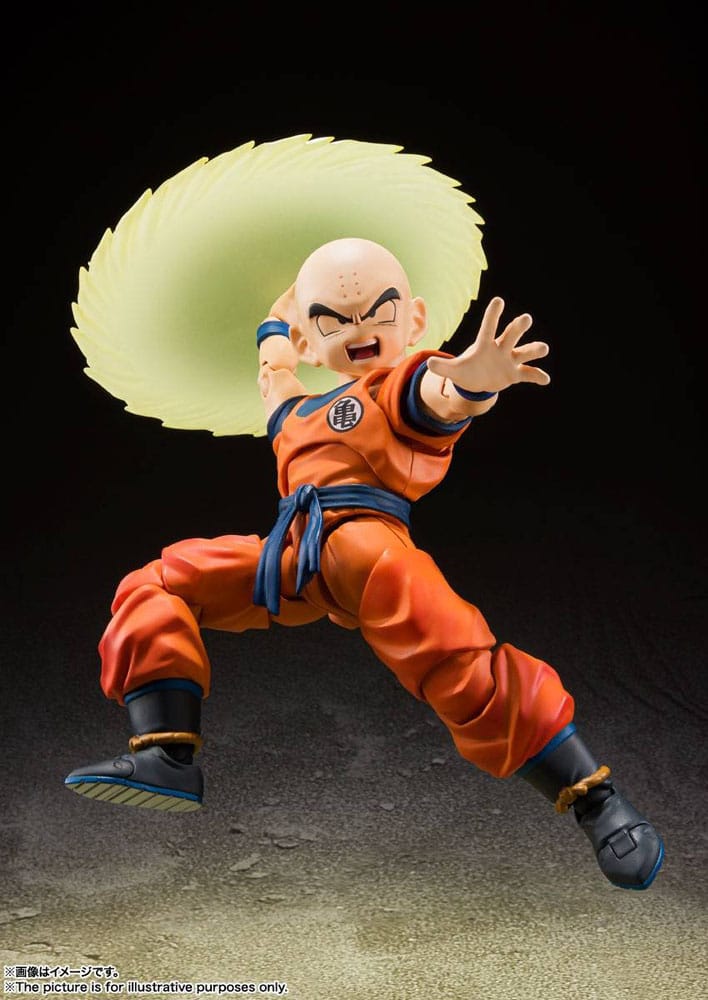 Dragon Ball Z S.H. Figuarts Action Figure Krillin-Earth's Strongest Man (Reissue) 12 cm P067616