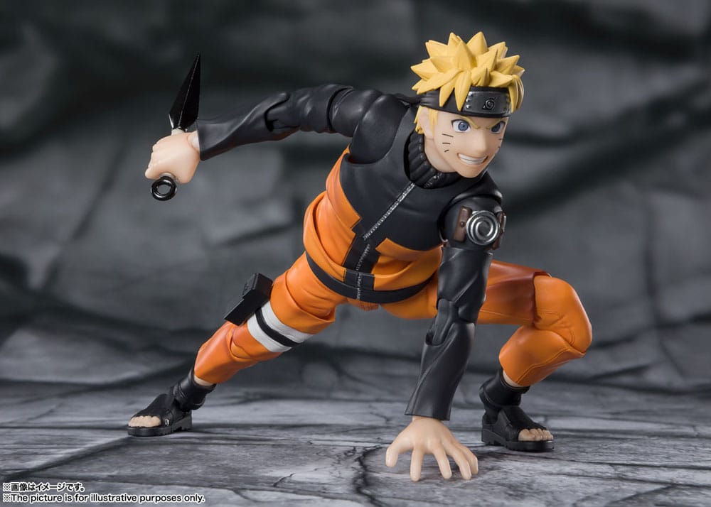 Naruto S.H.Figuarts Action Figure Naruto Uzomaki The Jinchuriki entrusted with Hope 15 cm P065183