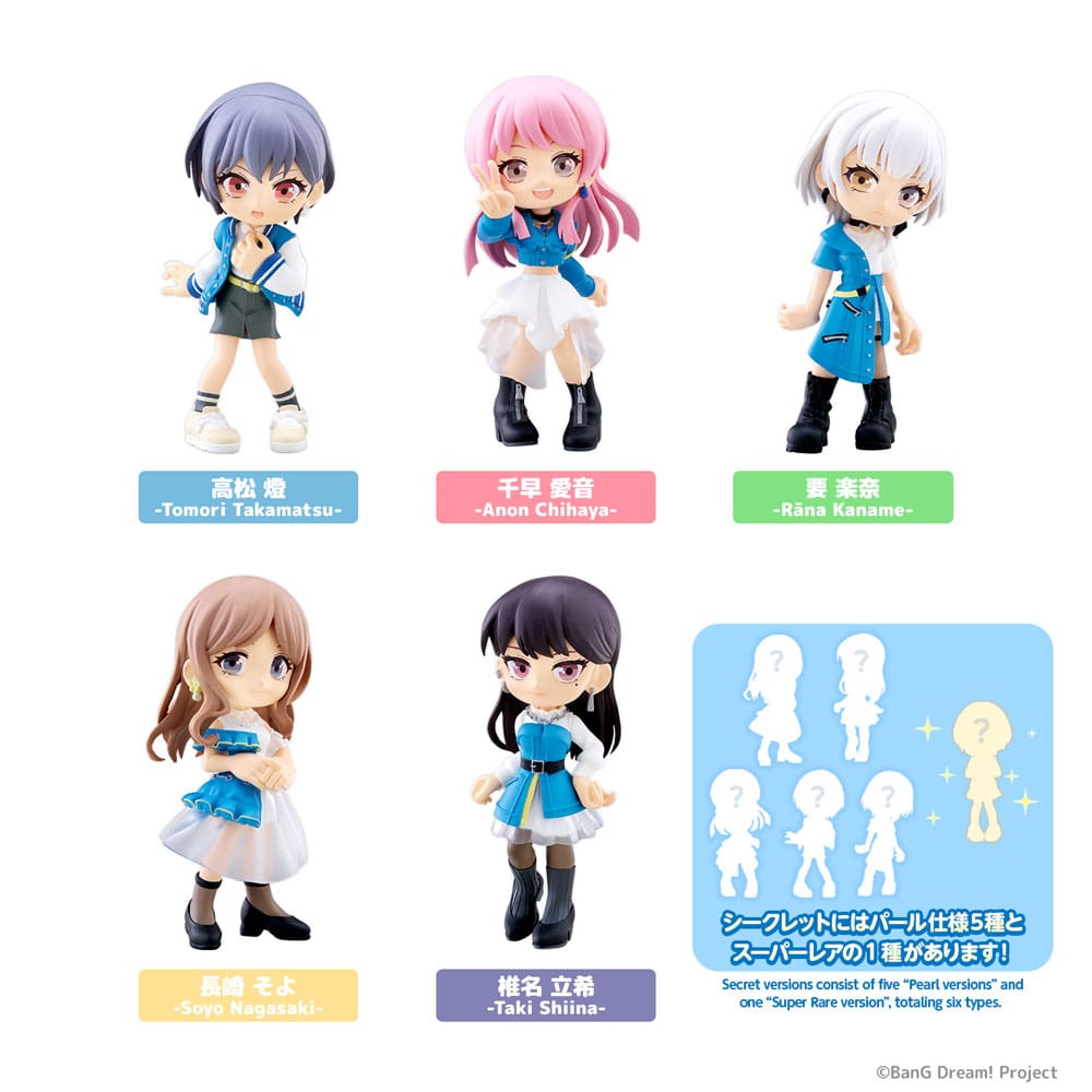 BanG Dream! It's MyGO!!!!! PalVerse PVC Figures 9 cm Assortment (6) P034512