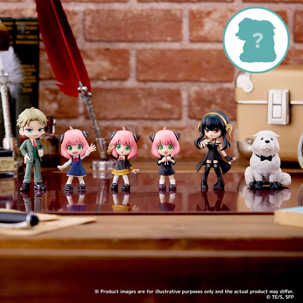 Spy x Family PalVerse PVC Figures 9 cm Assortment (6) P034547