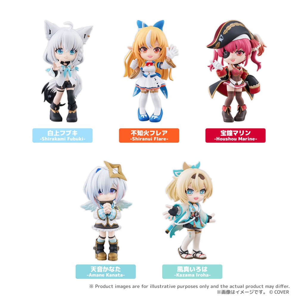 Hololive Production PalVerse PVC Figures Vol. 1 9 cm Assortment (6) P034548
