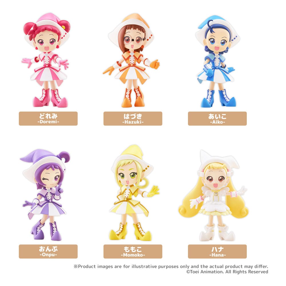 Ojamajo Doremi ''Dokkan!'' PalVerse PVC Figures 9 cm Blind Box Assortment (6) P066488
