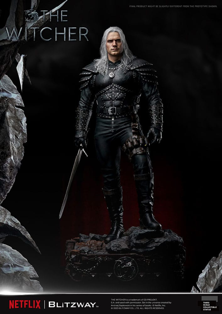 The Witcher Infinite Scale Statue 1/3 Geralt of Rivia 74 cm P068696