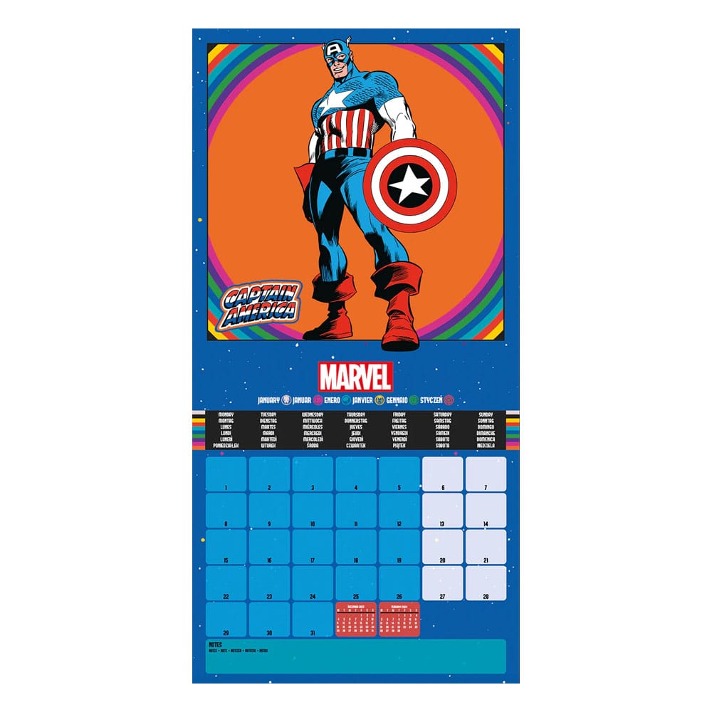 Marvel Calendar 2024 Super Heroes P034622