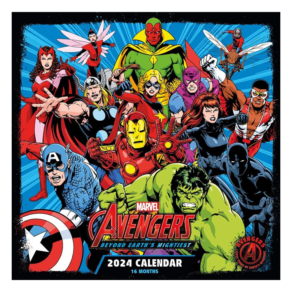 Marvel Calendar 2024 Avengers P034623