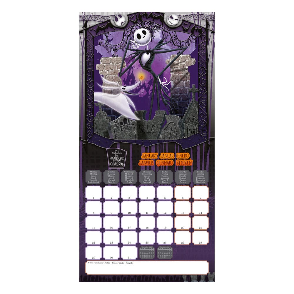 The Nightmare before Christmas Calendar 2024 P034625