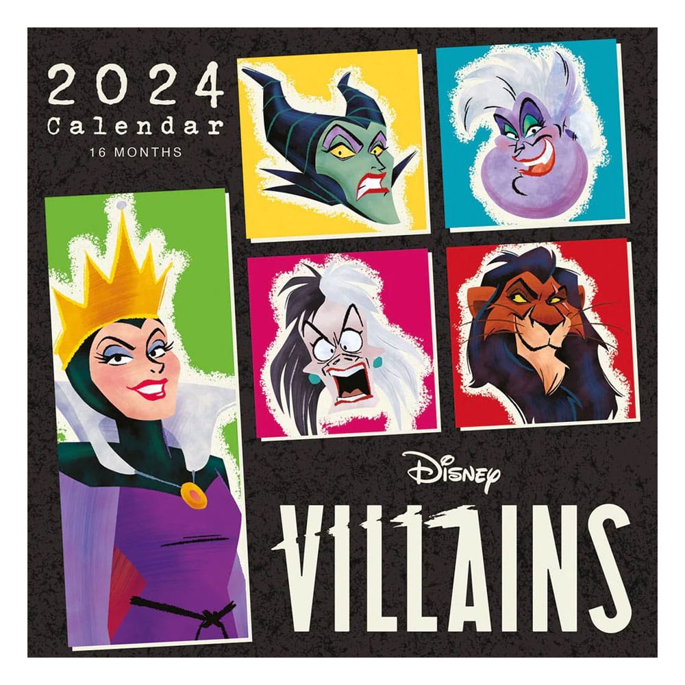 Disney Villains Calendar 2024 Once I was Alone P034626