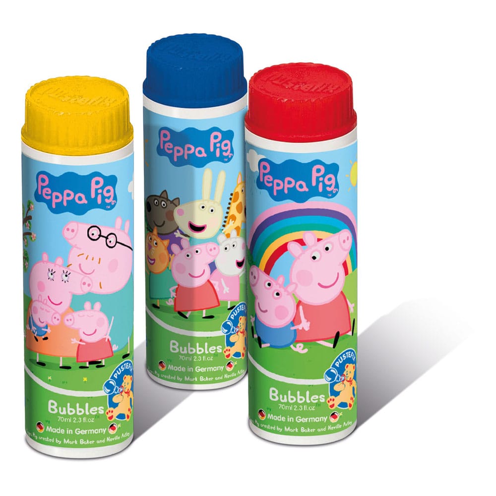Peppa Pig Pustefix Soap Bubble Bottle Classic Assortment (25) P034712