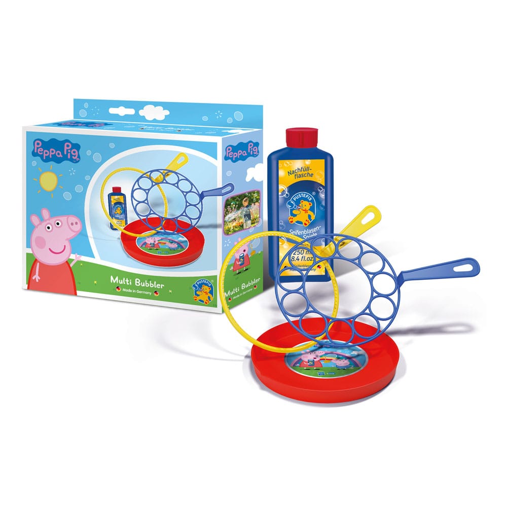 Peppa Pig Pustefix Soap Bubble Bottle Multi-Bubbler Assortment (5) P034714