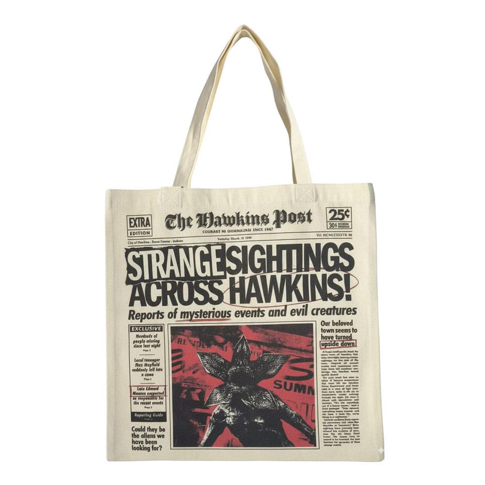 Stranger Things Tote Bag Newspaper P034784