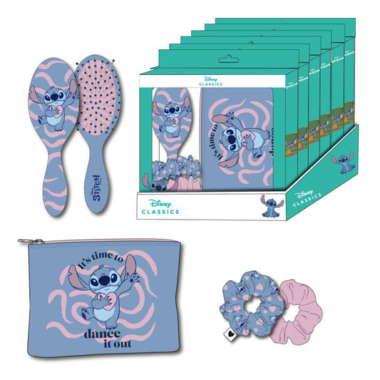 Lilo & Stitch Make Up Bag 3 pack Stitch with Heart P034856