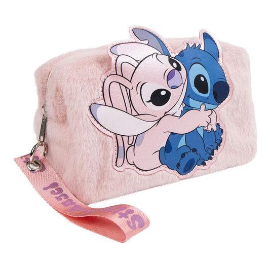 Lilo & Stitch Make Up Bag Stitch & Angel Rosa P034869