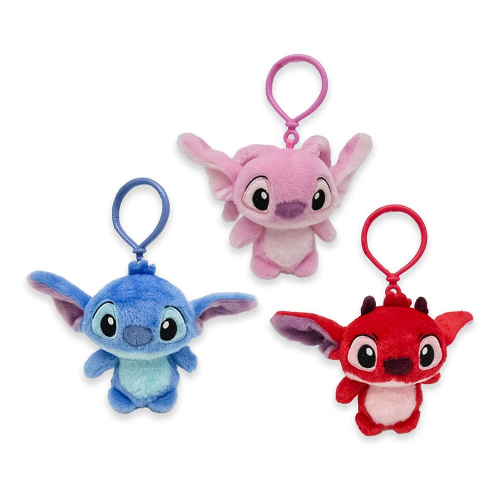 Lilo & Stitch Plush Keychains 12 cm Assortment (24) P034899