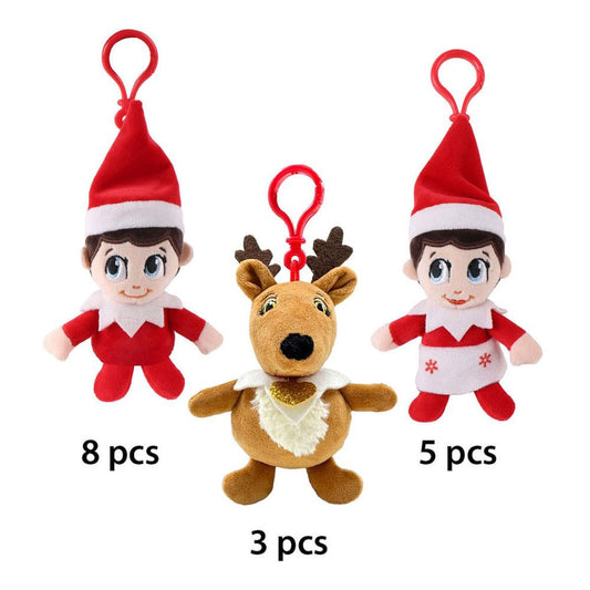 Elf On The Shelf Plush Keychains 12 cm Assortment (16) P034905