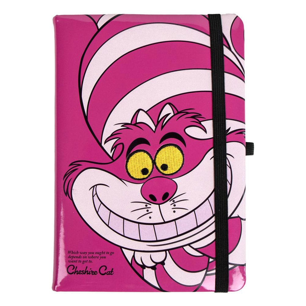 Disney Premium Notebook A5 Alice in Wonderland Cheshire Cat P034922