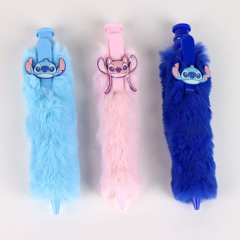 Loli & Stitch plush ball pens Display (12) P034933