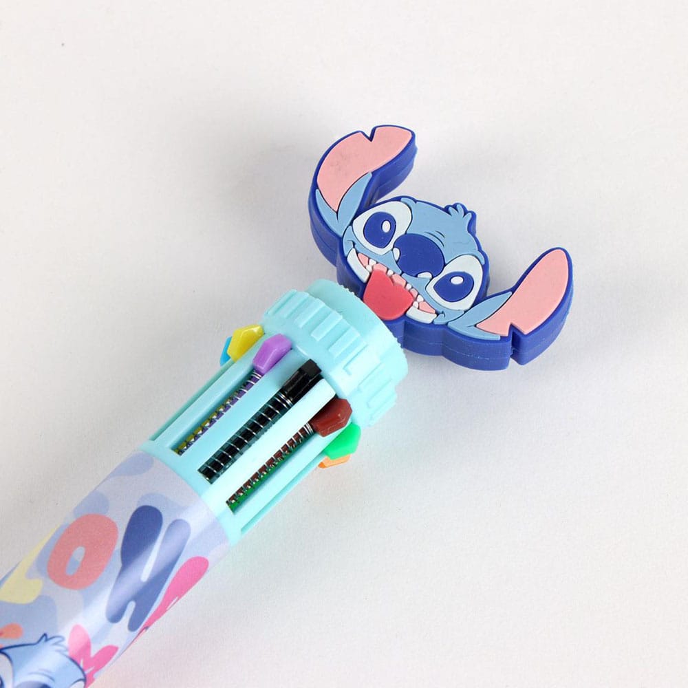 Loli & Stitch Multicoloured ball pens Display (16) P034934