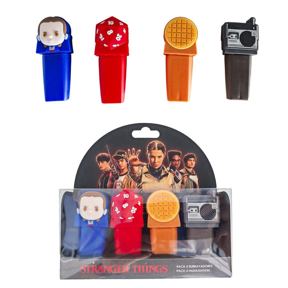 Stranger Thinigs Highlighters 4-Pack P034945