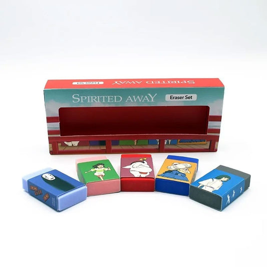 Spirited Away Eraser Set (5) P035115
