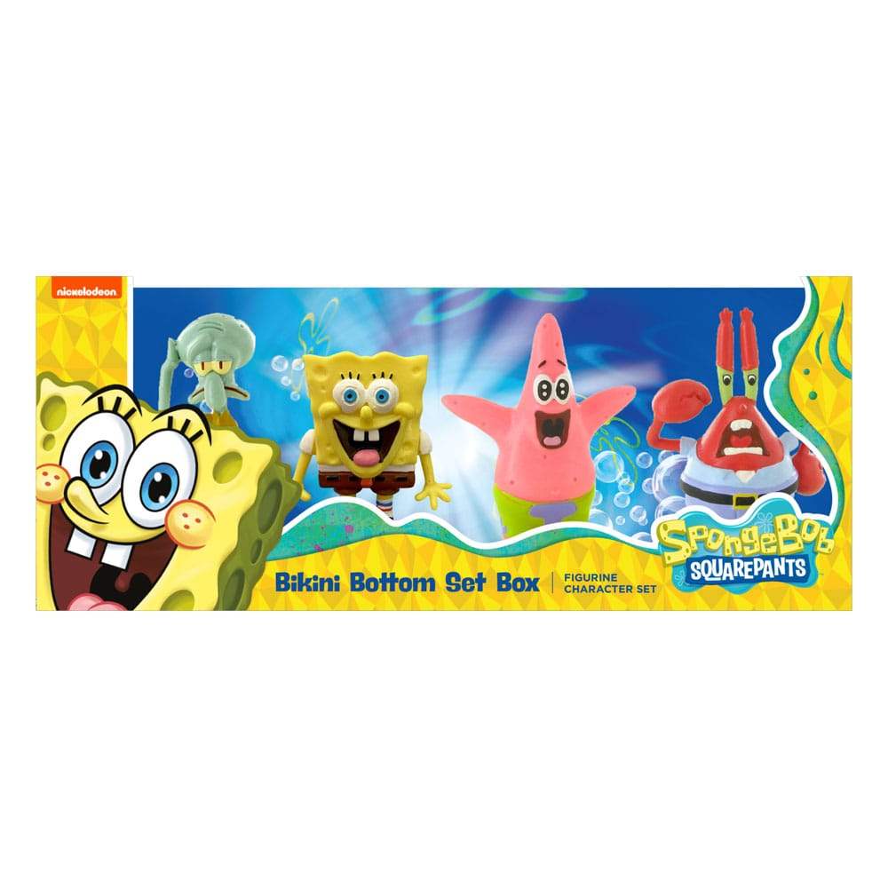 SpongeBob Squarepants Gift Box Set Mini figures (4) P069340