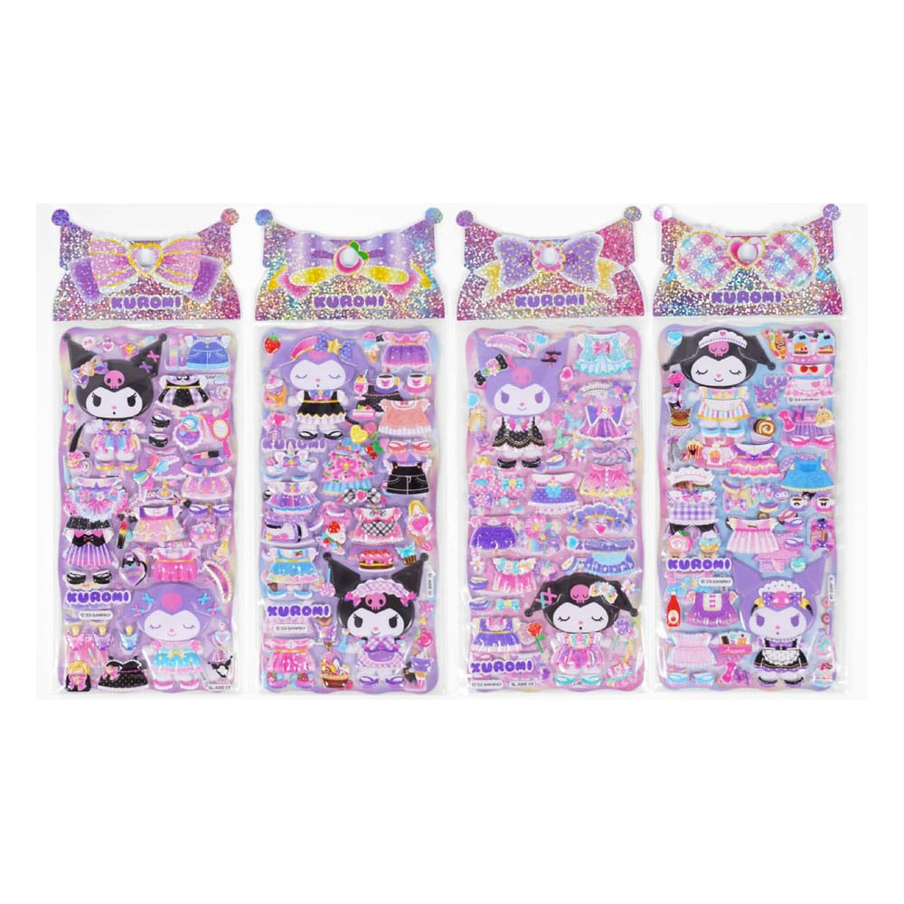 Hello Kitty and Friends Sticker Kuromi Puffy Assortment (20) P067962
