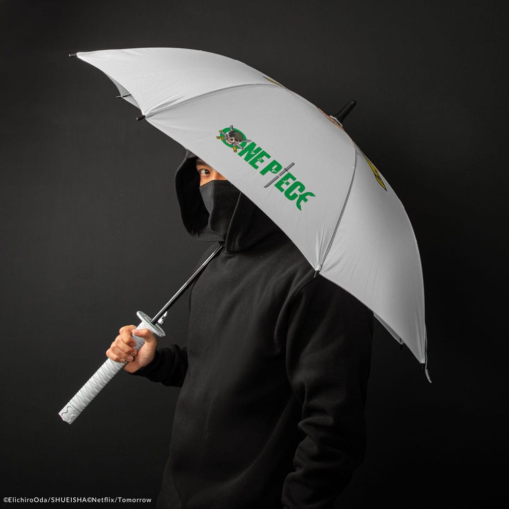 One Piece Umbrella Zoro White Sword P035311