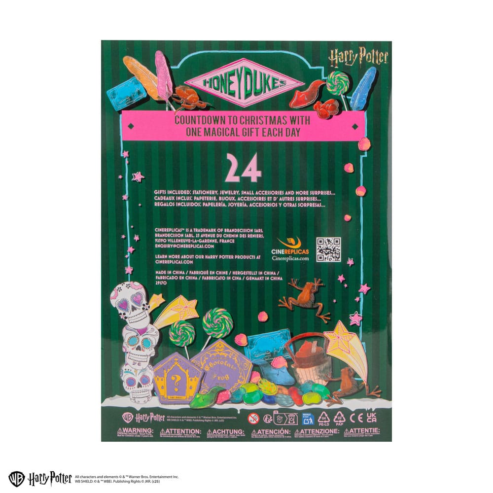 Harry Potter Advent Calendar Honeydukes 2025 P035317