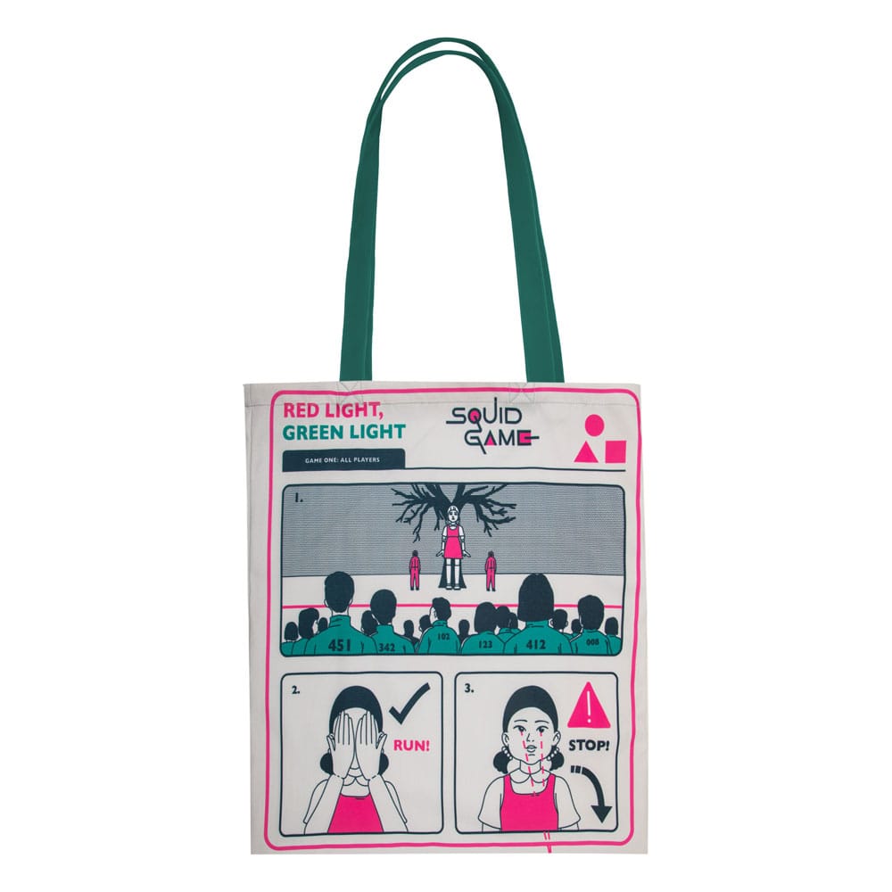 Squid Game Tote Bag Young-hee Blue Print P035325