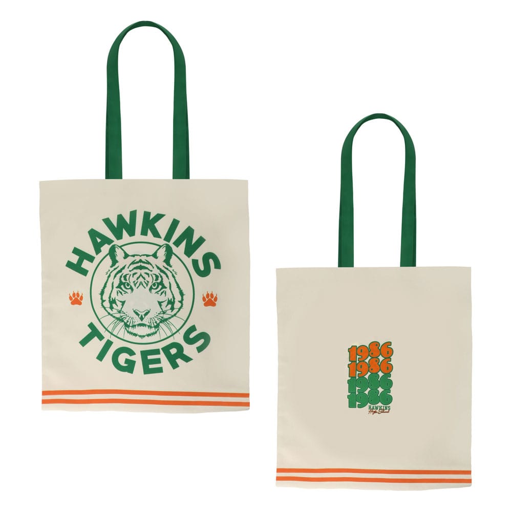 Stranger Things Tote Bag Hawkins Tigers P035330