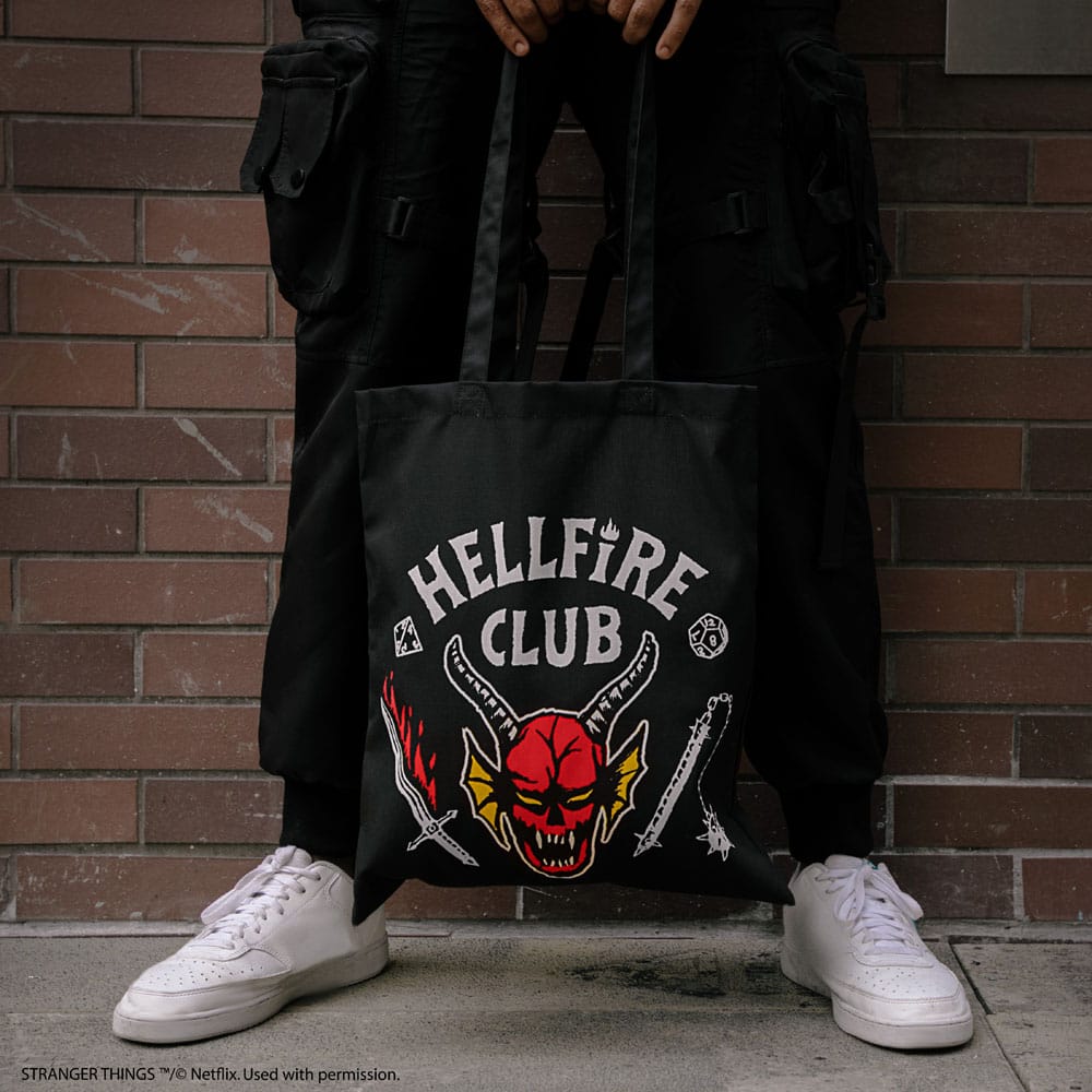 Stranger Things Tote Bag Hellfire Club P035331